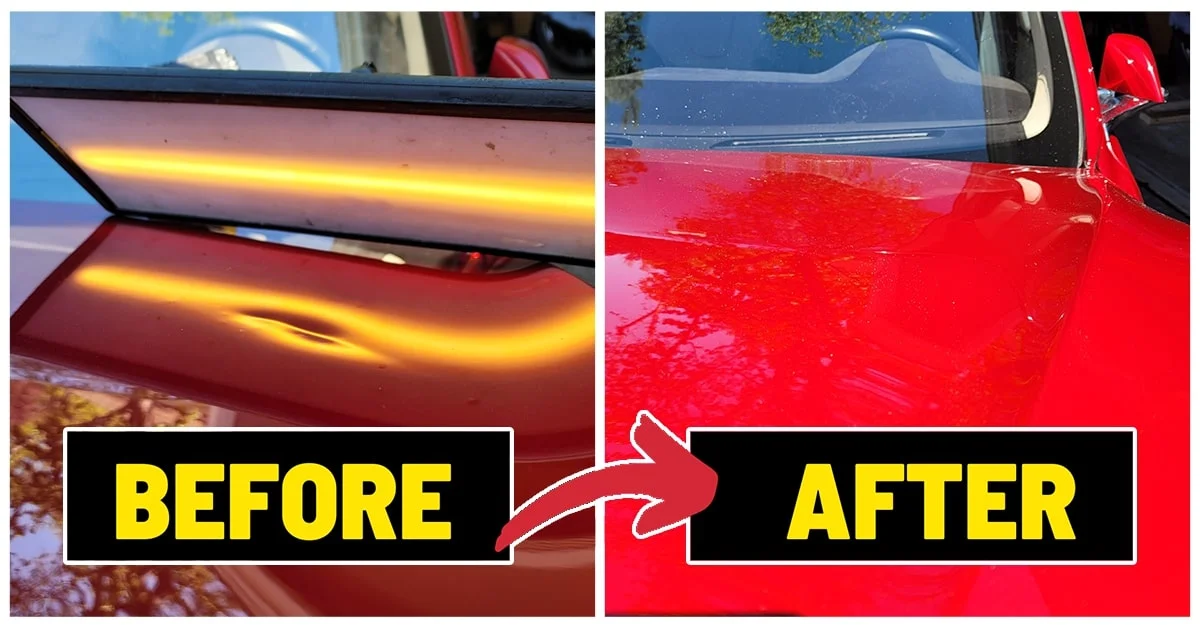 car hood dent repair cost