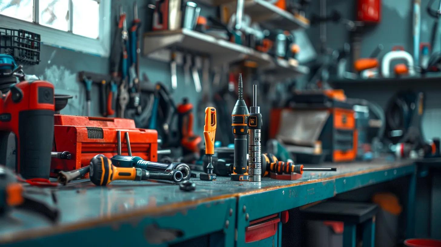 What Is Paintless Dent Repair (PDR) and How Does It Work? 1 Tools Used In Paintless Dent Repair, Including Dent Pulling And Tapping Tools, Arranged On A Workbench