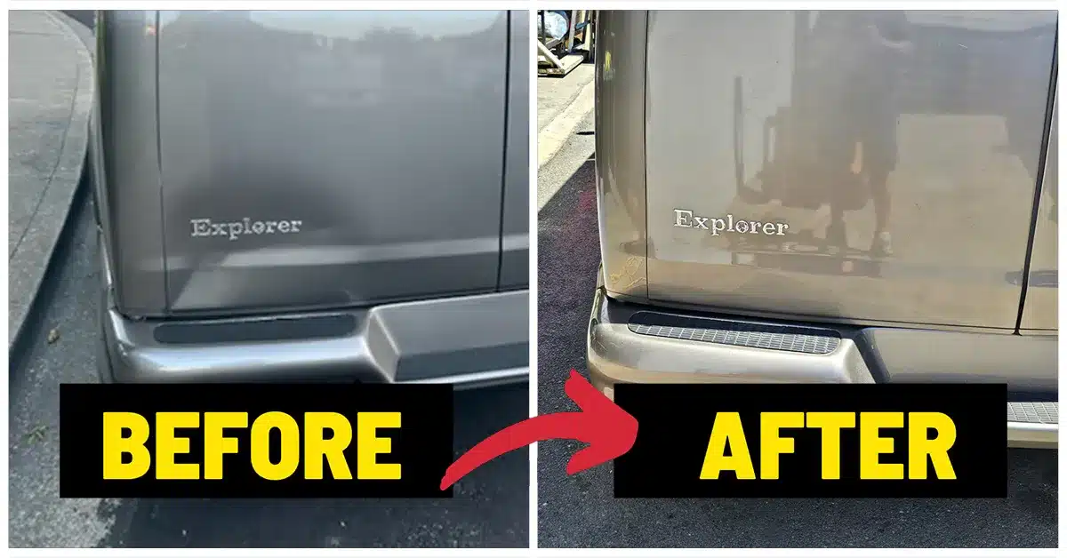 Professional Paintless Dent Repair (PDR) Services | Dent Erasers LLC 2 Mobile Dent Repair Van By Dent Erasers Llc In A Residential Setting