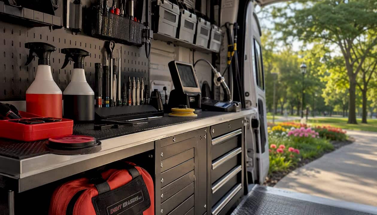 Best Onsite Collision Repair Providers: 2026 Guide 1 Mobile Collision Repair Workstation With Tools