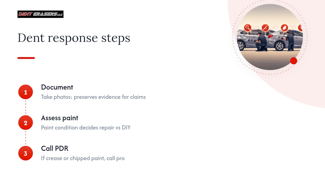 When $75–$300 PDR Beats DIY for Shopping Cart Dents 2 The Honest Take On Shopping Cart Dents — Overview Diagram