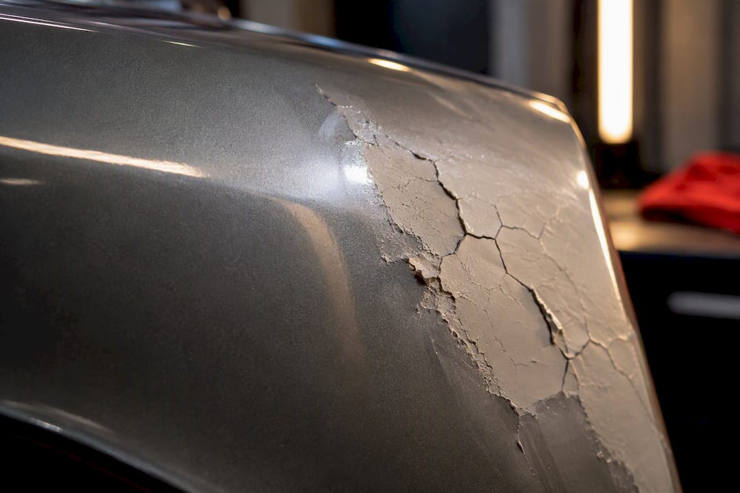 Car Owners: Get an 8.0–10.0 mil Read Before PDR on Filled Panels 2 Filler Cracking On Repaired Panel