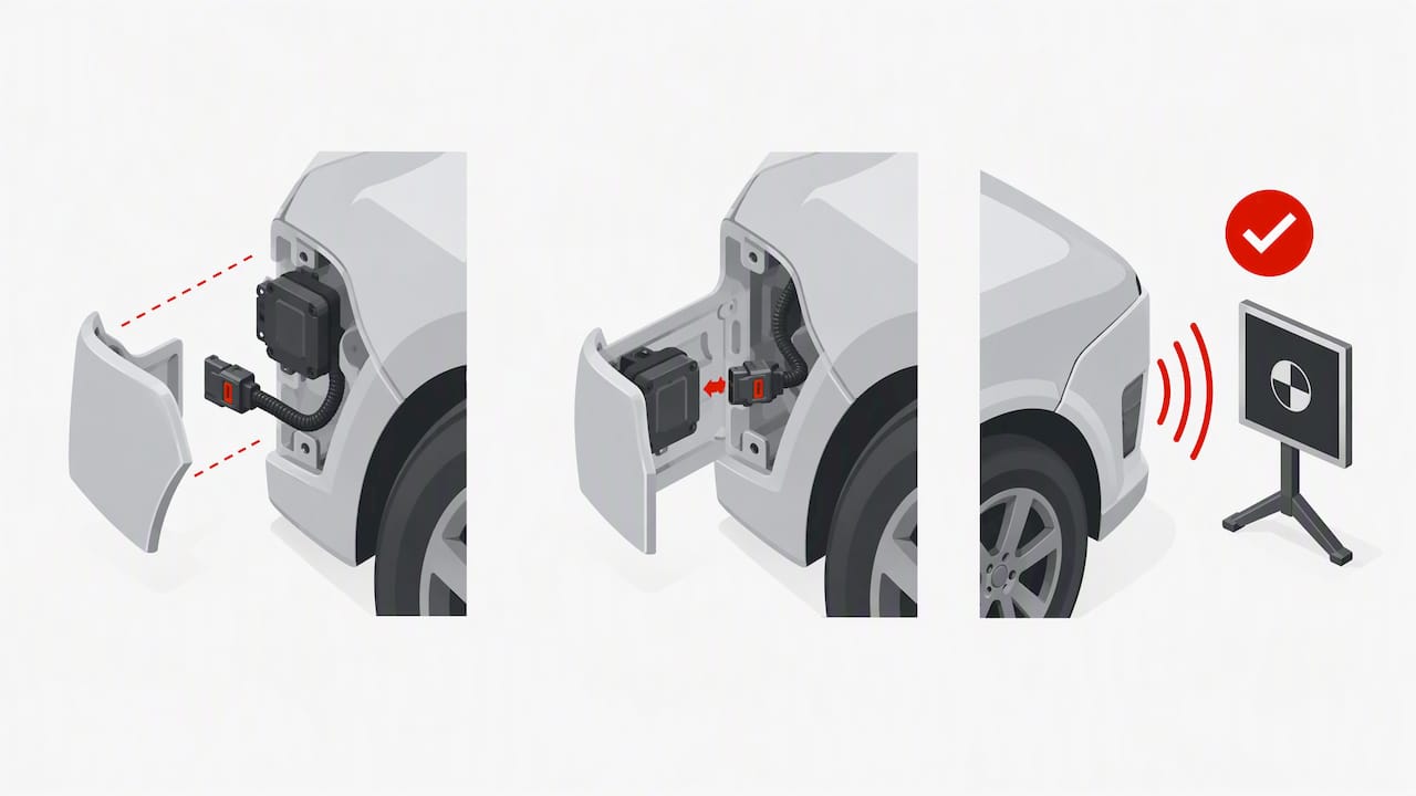 Keep Factory Paint: Tension First Dent Repair That Comes to You 1 Vehicle Sensor Verification Repair Workflow