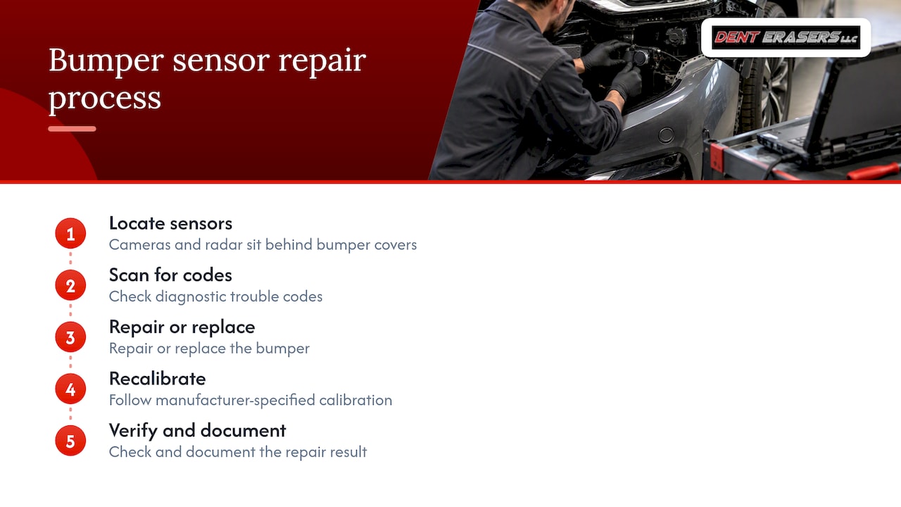 Minor Collision Repair Cost: What You'll Really Pay 2 Bumper Sensor Repair And Calibration Sequence