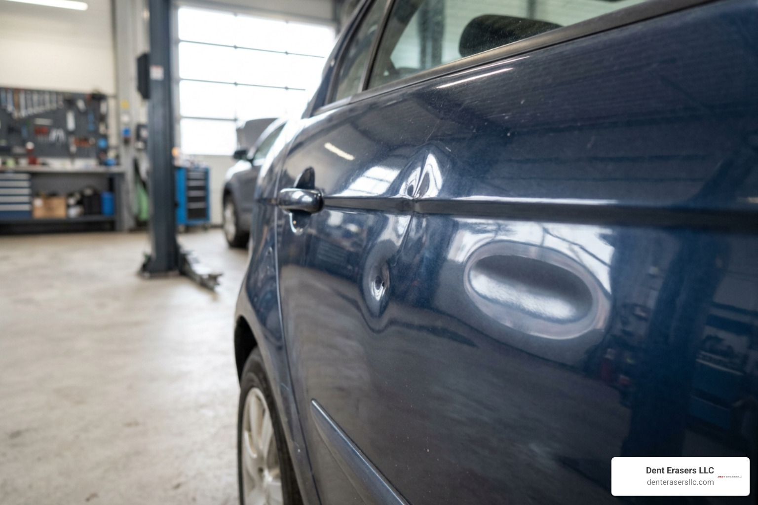 Various dent types from round dings to sharp body line creases